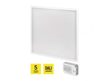 LED panel DALI 60×60, štvorcový vstavaný biely, 40W n. b.