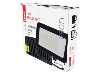 LED reflektor PROFI, 30W neutrálna biela