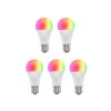 Smart sada LED žiaroviek E27 10W RGB CCT WOOX R9074/5pack WiFi Tuya