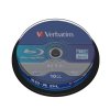 Médium Verbatim BD-R DL 50GB 6x 10-cake