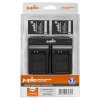 Set Jupio 2x LP-E12 - 875 mAh + Dual Charger pre Canon