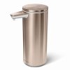 Dávkovač  Simplehuman mydla bezdotykový – 266 ml, Rose Gold oceľ, dobíjací