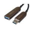 Kábel PremiumCord USB3.2 + 2.0 predlžovací optický AOC A/Male - A/Female 7m