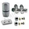 SADA kompaktná kúpeľňová OPTIMA - 1/2"xM24; ALPEX 16x2mm; priamy; inox  IVAR.KIT DV 10316