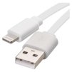 Nabíjací a dátový kábel USB-A 2.0 / Lightning MFi, 1 m, biely